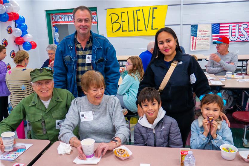 Students celebrate Veterans Day
